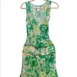 Boutique flowing dress with liner. Worn once.